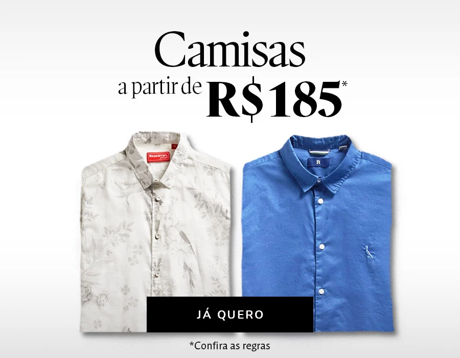 reserva - roupas e calçados gerais